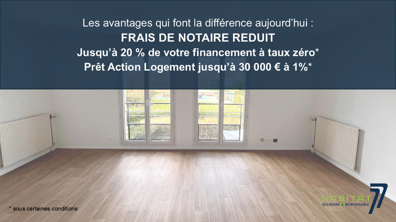 Appartement - 55 m² - 2 pièces