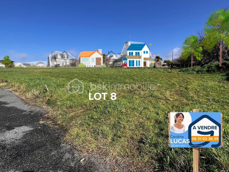 Terrain constructible - 554 m²