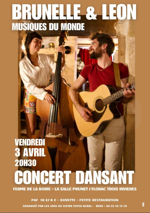 Concert Brunelle et Léon