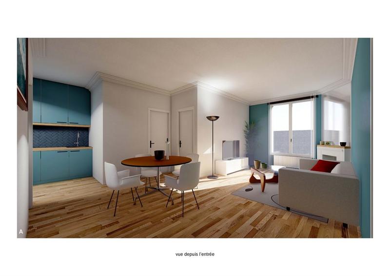 Appartement - 50 m² - 3 pièces