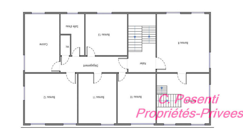 Immeuble - 363 m² - 14 pièces