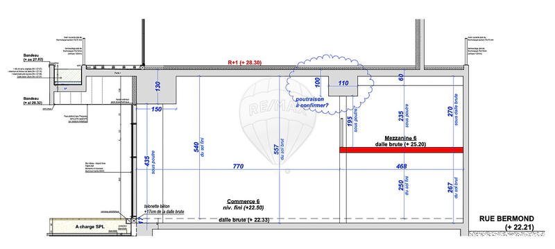 Local commercial - 220 m²