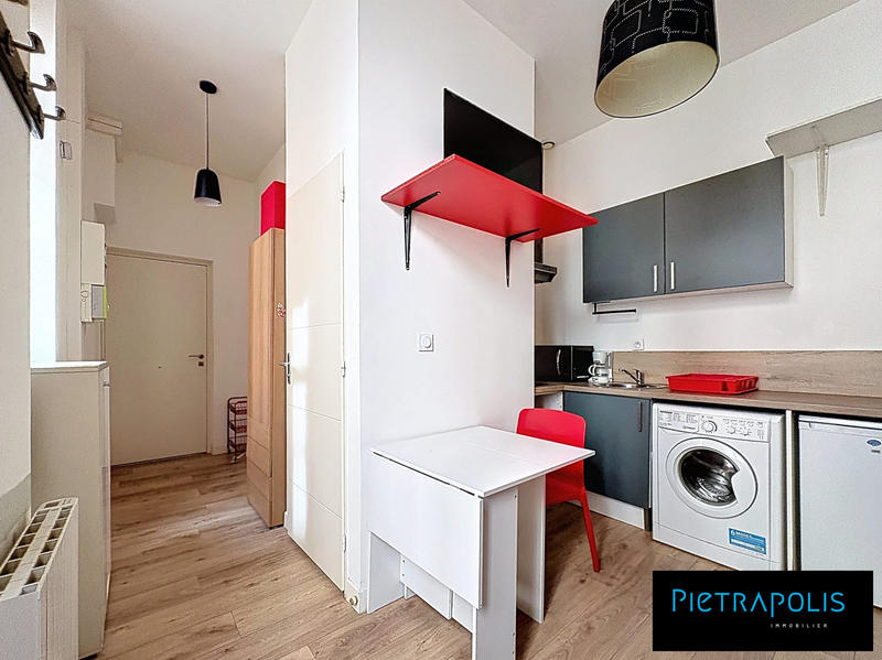 Appartement - 17 m² - 1 pièce