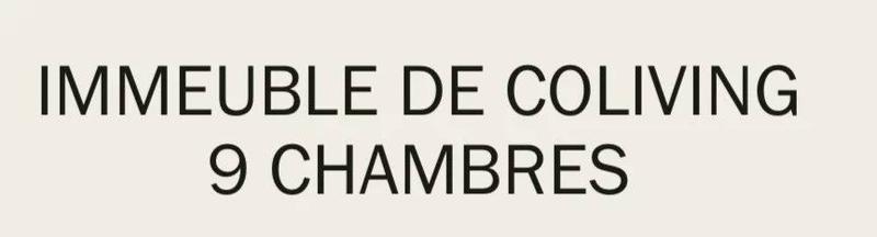 Immeuble - 207 m² - 12 pièces