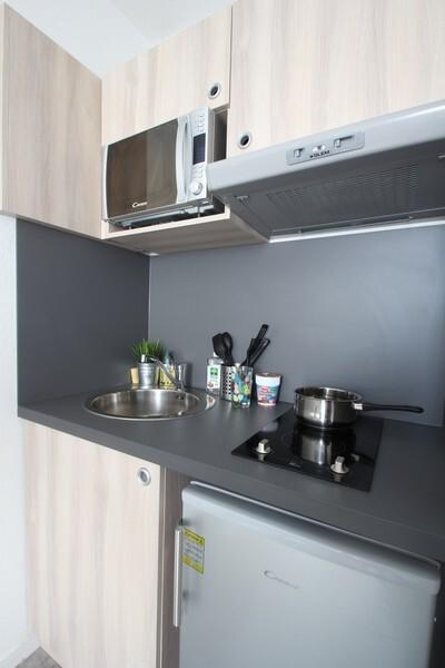 Studio - 17 m² - 1 pièce