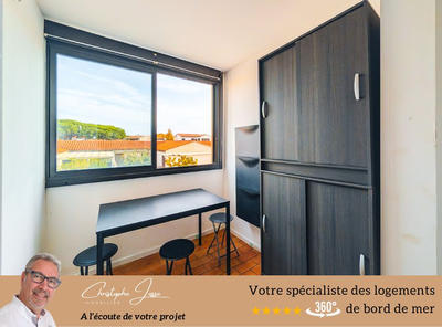 Appartement - 22 m² - 2 pièces