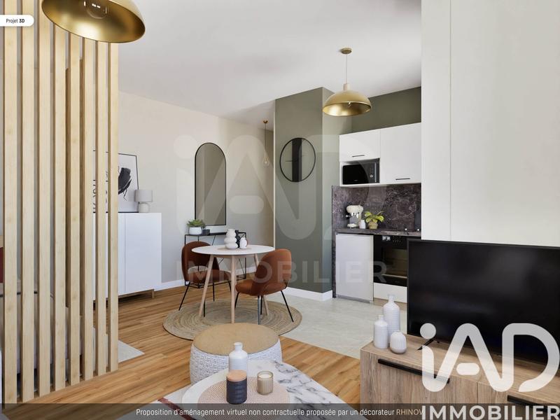 Appartement - 28 m² - 1 pièce