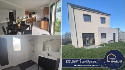 Maison - 93 m² - 5 pièces