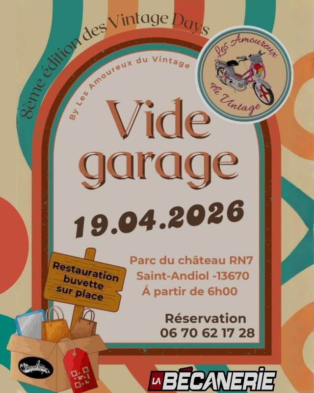 Vide garage