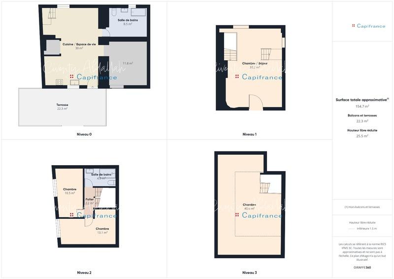 Maison - 153 m² - 6 pièces