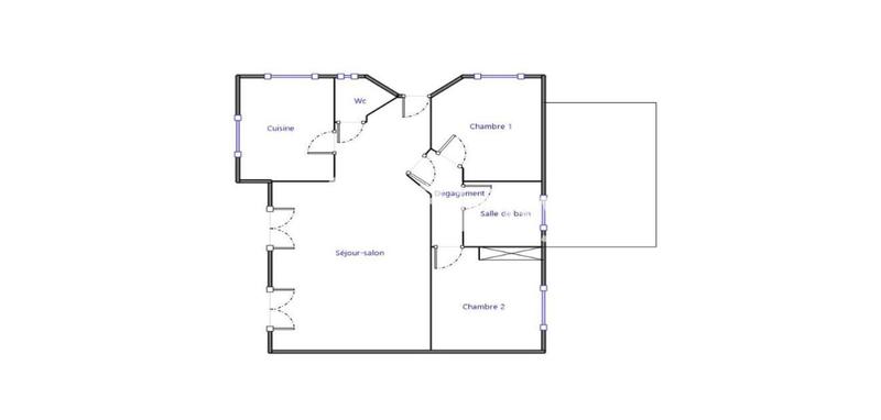 Maison - 82 m² - 4 pièces