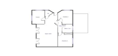 Maison - 82 m² - 4 pièces