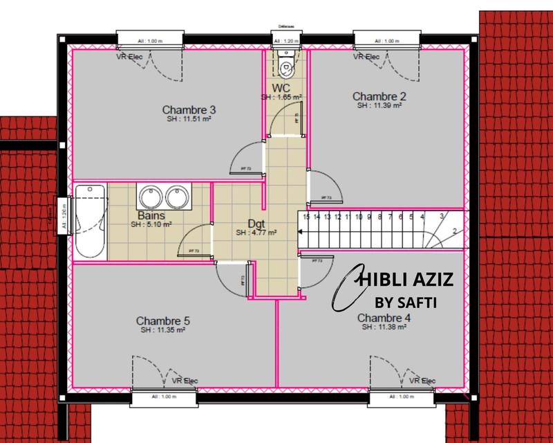 Maison - 134 m² - 6 pièces