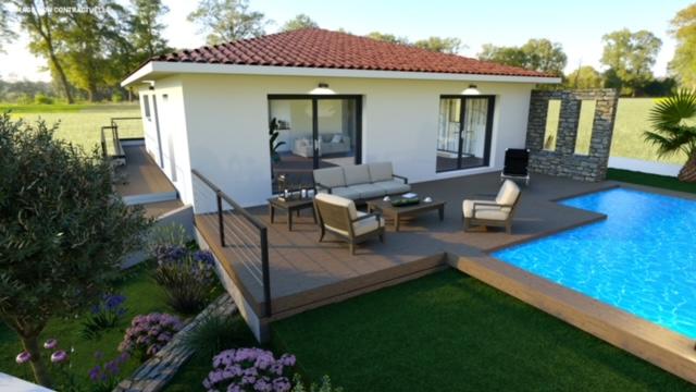 Maison - 70 m² - 3 pièces