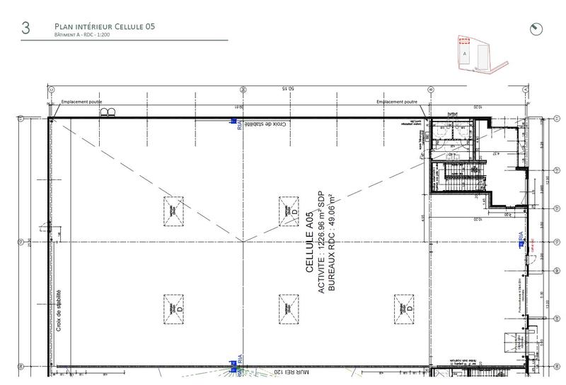 Entrepôt - 1 227 m²