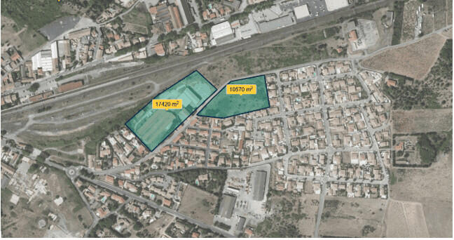 Local commercial - 8 000 m²