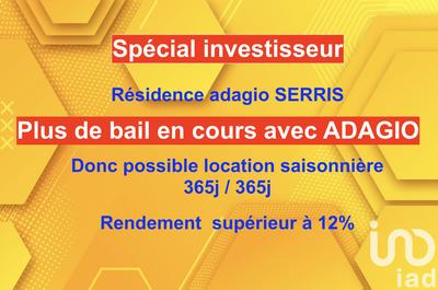 Appartement - 31 m² - 2 pièces