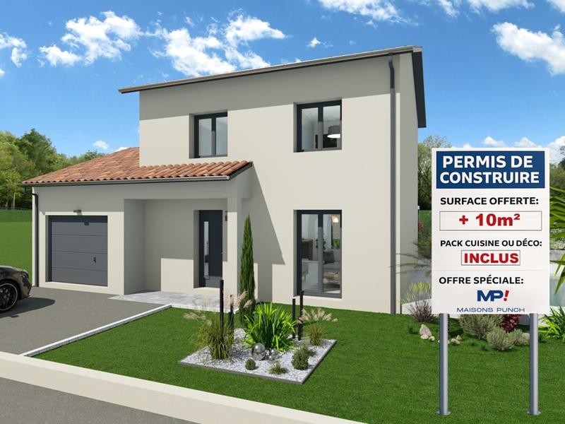 Maison - 92 m² - 4 pièces