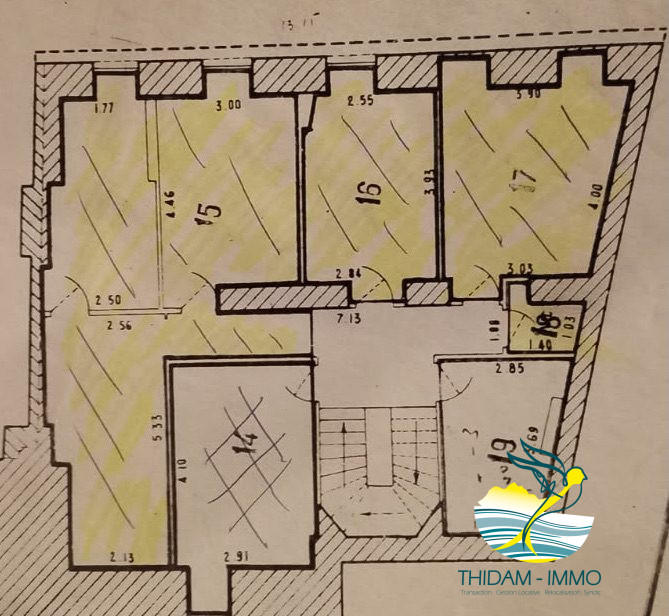 Appartement - 44 m² - 5 pièces