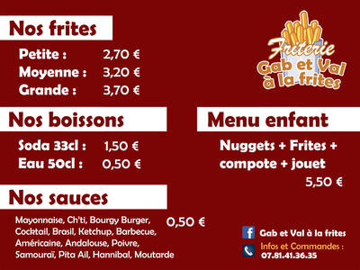 Gab et Val à la frites