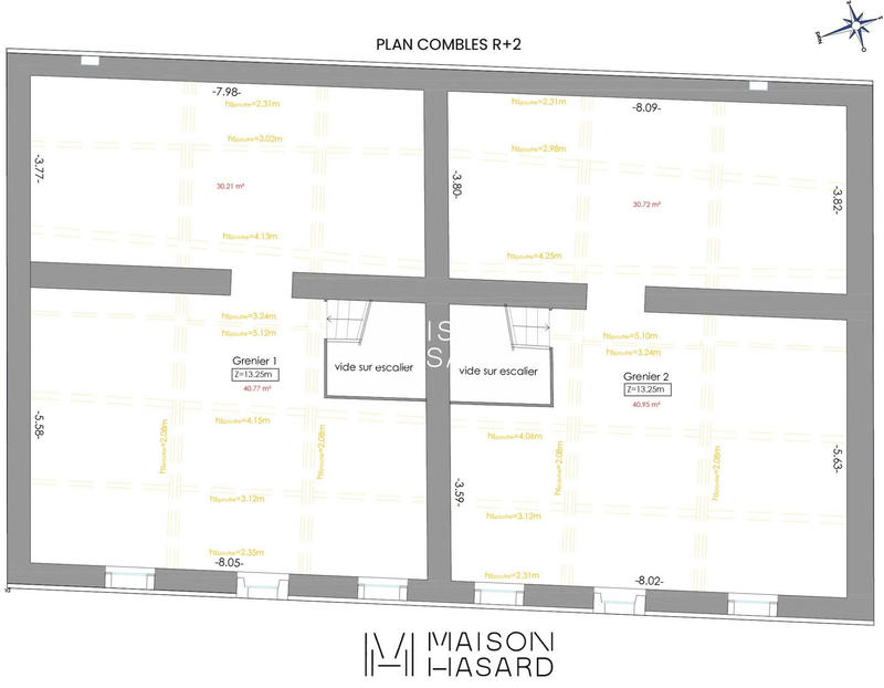 Maison ancienne - 284 m² - 12 pièces