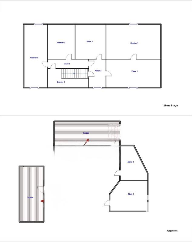 Maison - 138 m² - 6 pièces