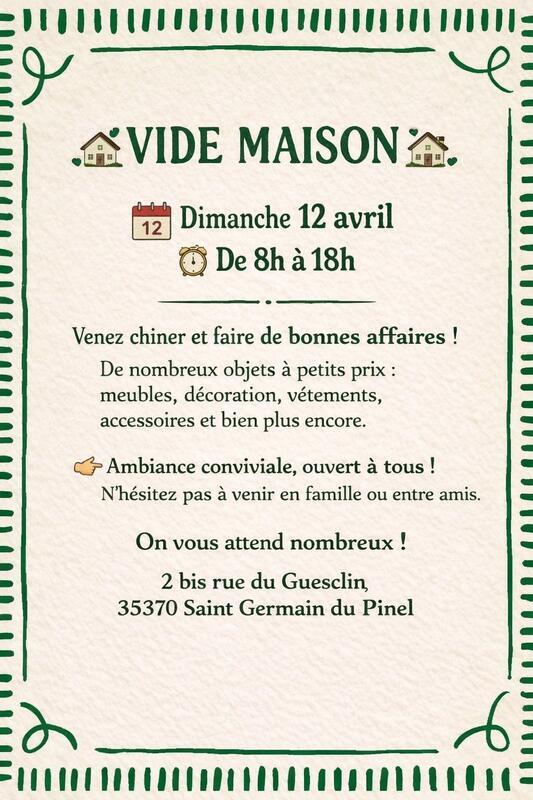 Vide maison