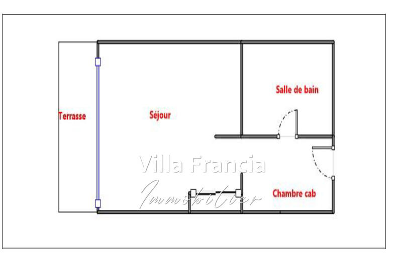 Appartement - 24 m² - 1 pièce