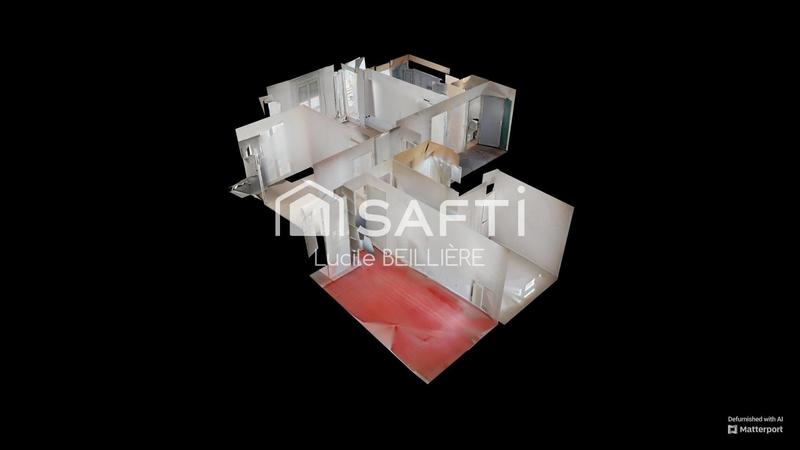 Appartement - 74 m² - 4 pièces