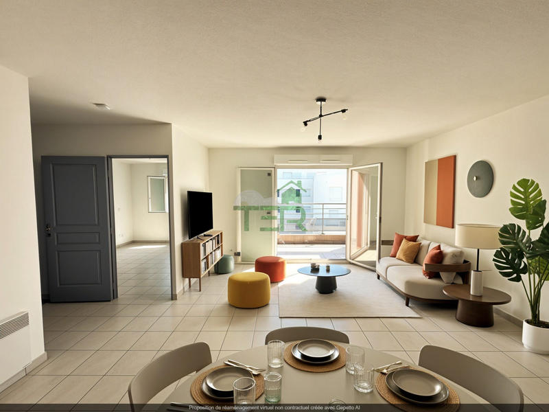 Appartement - 48 m² - 2 pièces