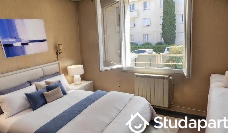 Chambre - 9 m² - 1 pièce