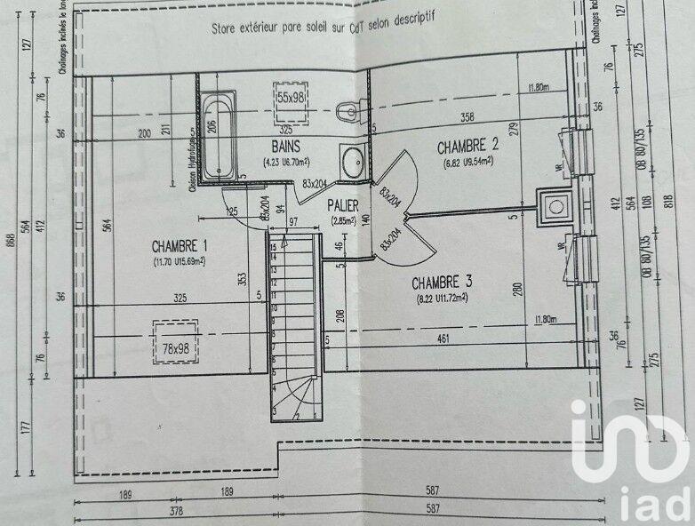 Maison - 83 m² - 4 pièces