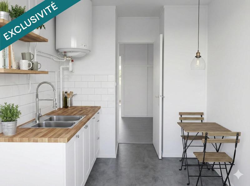 Appartement - 57 m² - 3 pièces