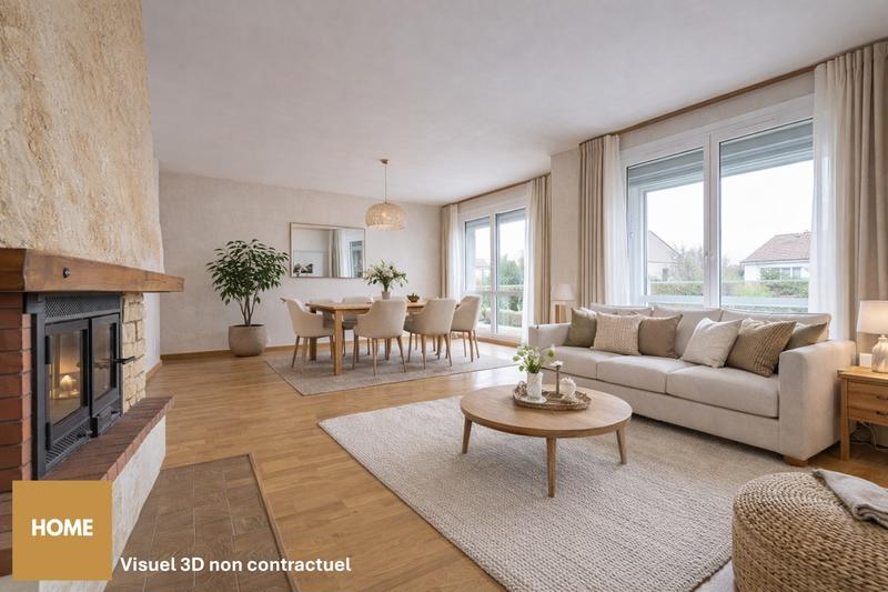 Maison - 115 m² - 5 pièces
