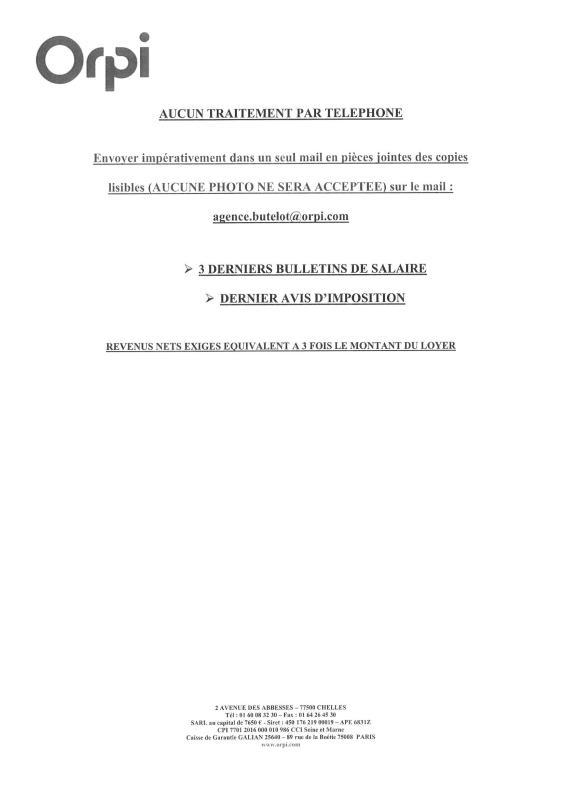 Appartement - 43 m² - 2 pièces