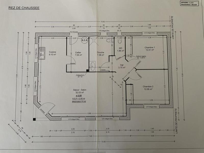 Maison - 86 m² - 4 pièces