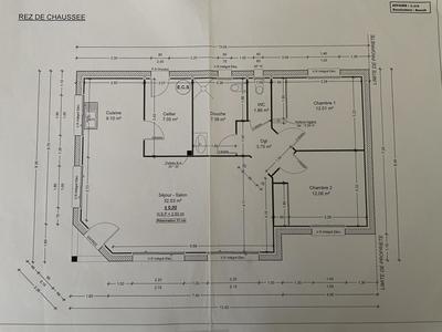 Maison - 86 m² - 4 pièces
