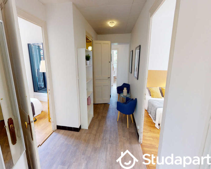 Chambre - 57 m² - 1 pièce