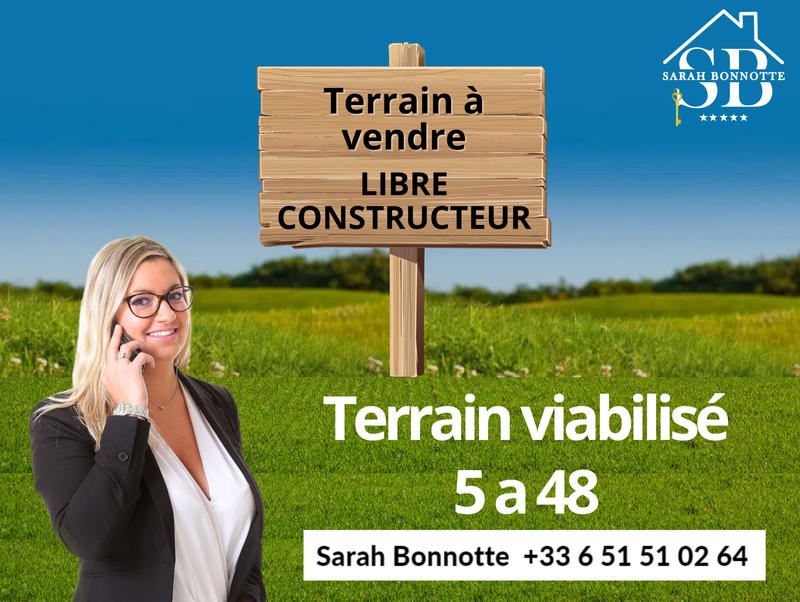 Terrain - 548 m²