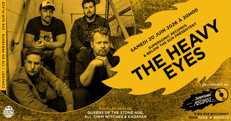 The Heavy Eyes en concert (côté Records)
