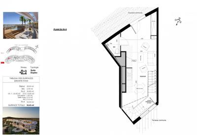 Appartement - 83 m² - 3 pièces