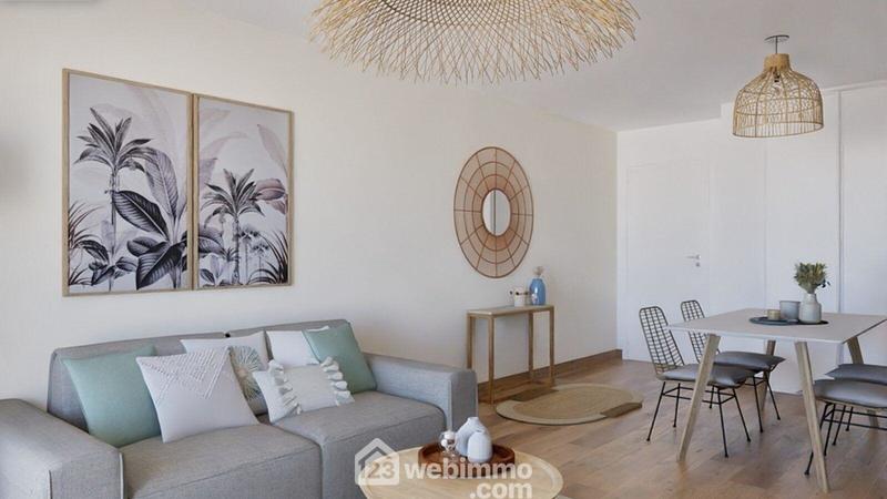 Appartement - 59 m² - 3 pièces