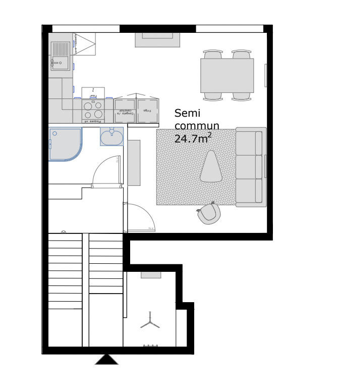 Appartement - 83 m²