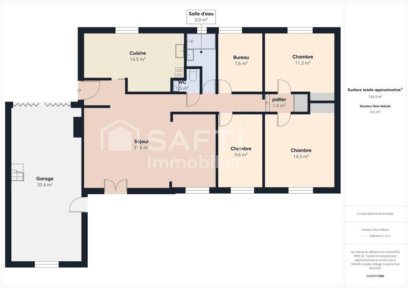 Maison - 106 m² - 5 pièces