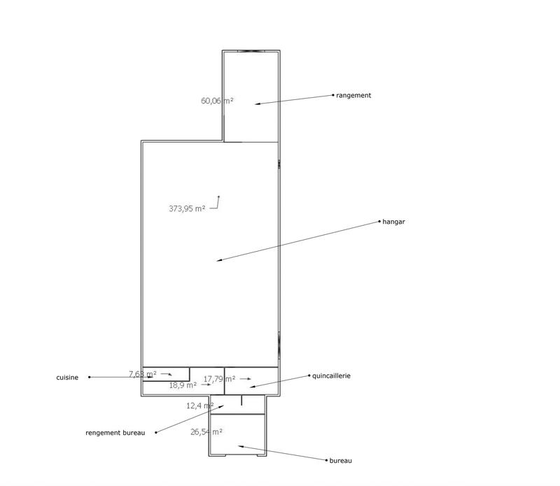 Local d'activités - 425 m²