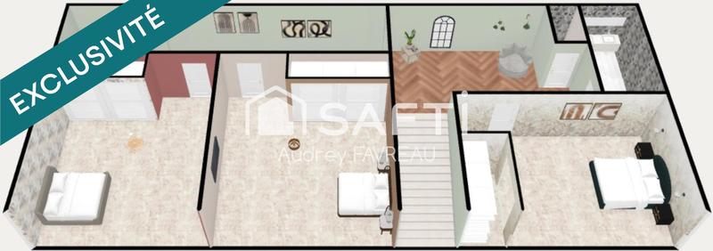 Maison - 142 m² - 4 pièces