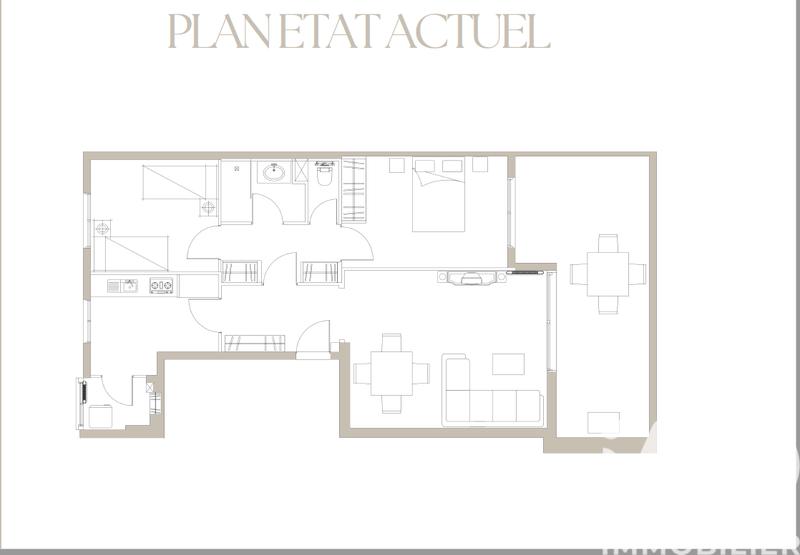 Appartement - 74 m² - 3 pièces