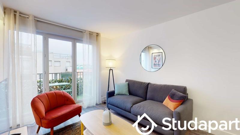 Chambre - 9 m² - 1 pièce