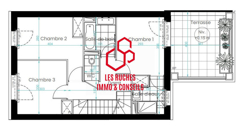 Appartement - 113 m² - 5 pièces