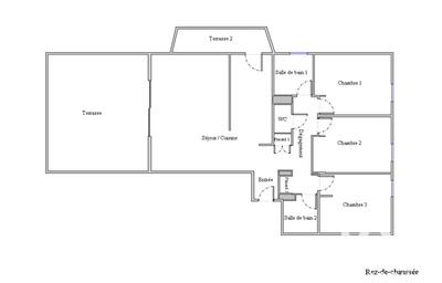 Appartement - 83 m² - 4 pièces